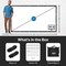 Pyle 120'' Portable Outdoor Projection Screen - Lightweight Viewing Projector Display with Frame Stand, H PRJFOL130 - alternate 4
